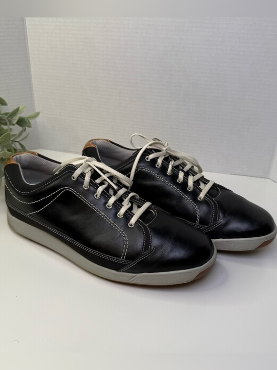 FootJoy Men\'s Contour Casual Spike-less Leather Golf Shoes Black Size 10M main image 4
